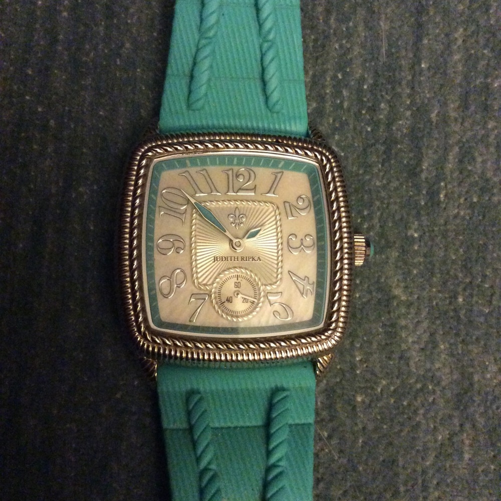 Judith Ripka Stainless Steel Watch